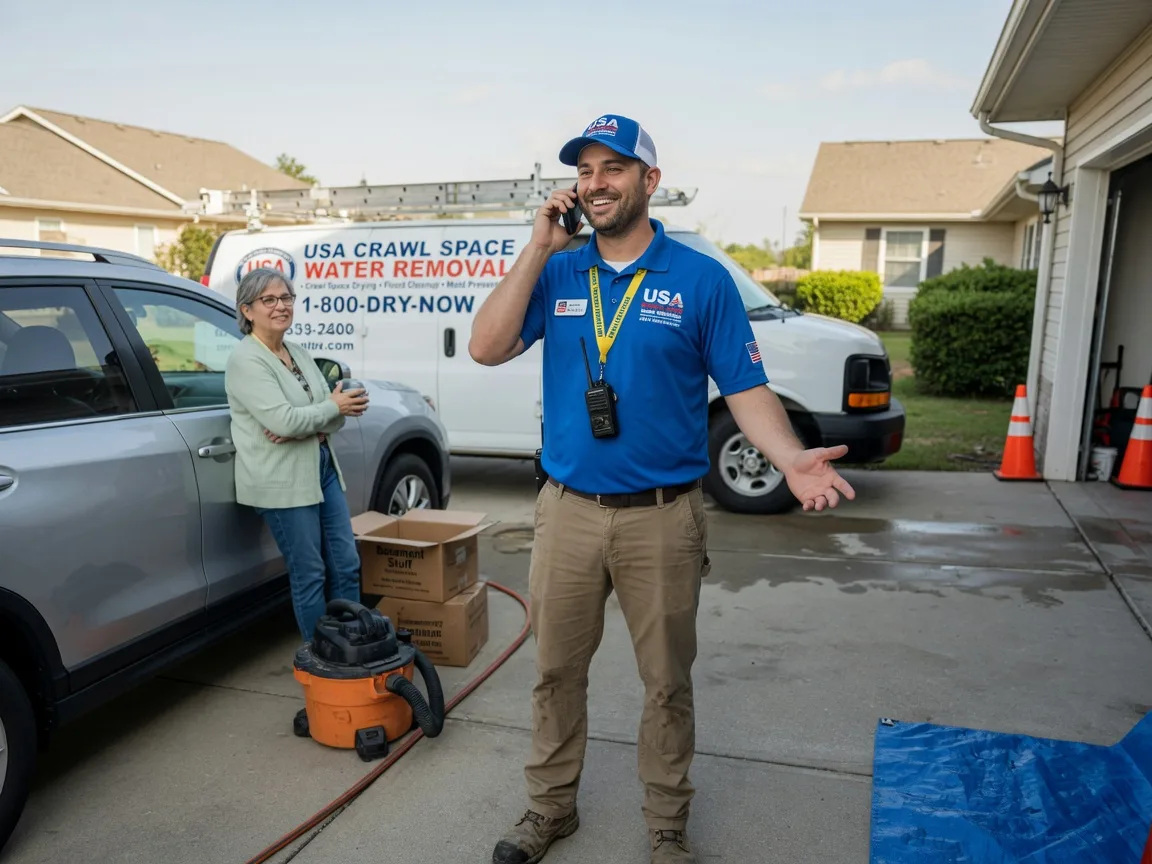 Crawl Space Water Removal Navasota, TX FAQs